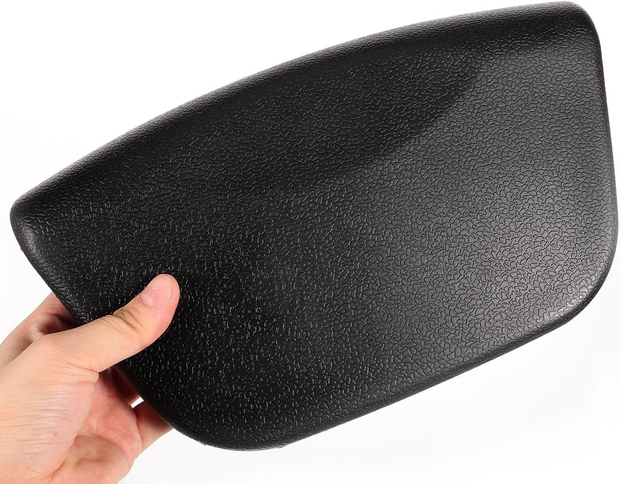 Healifty Bath Pillow for Tub with Suction Cups Removable Pu Headrest Cushion Neck and Back Support Waterproof Spa Pillow for Relaxing Soak 4.1 X 2.4 Inch