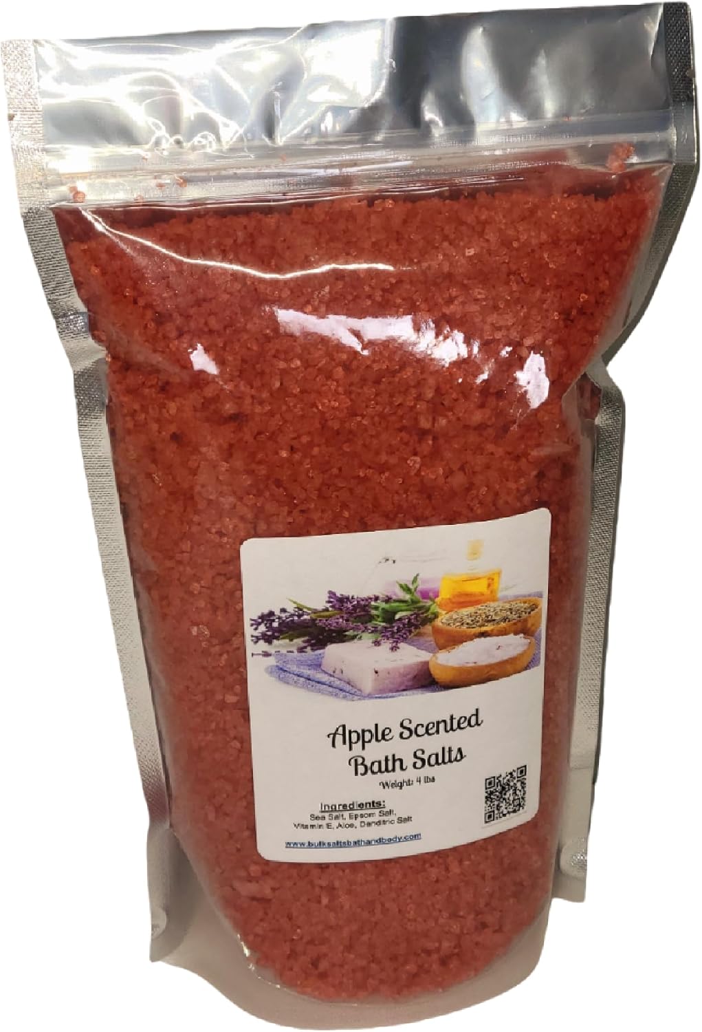 Bath Salts | 4lb Bag | Apple Scent