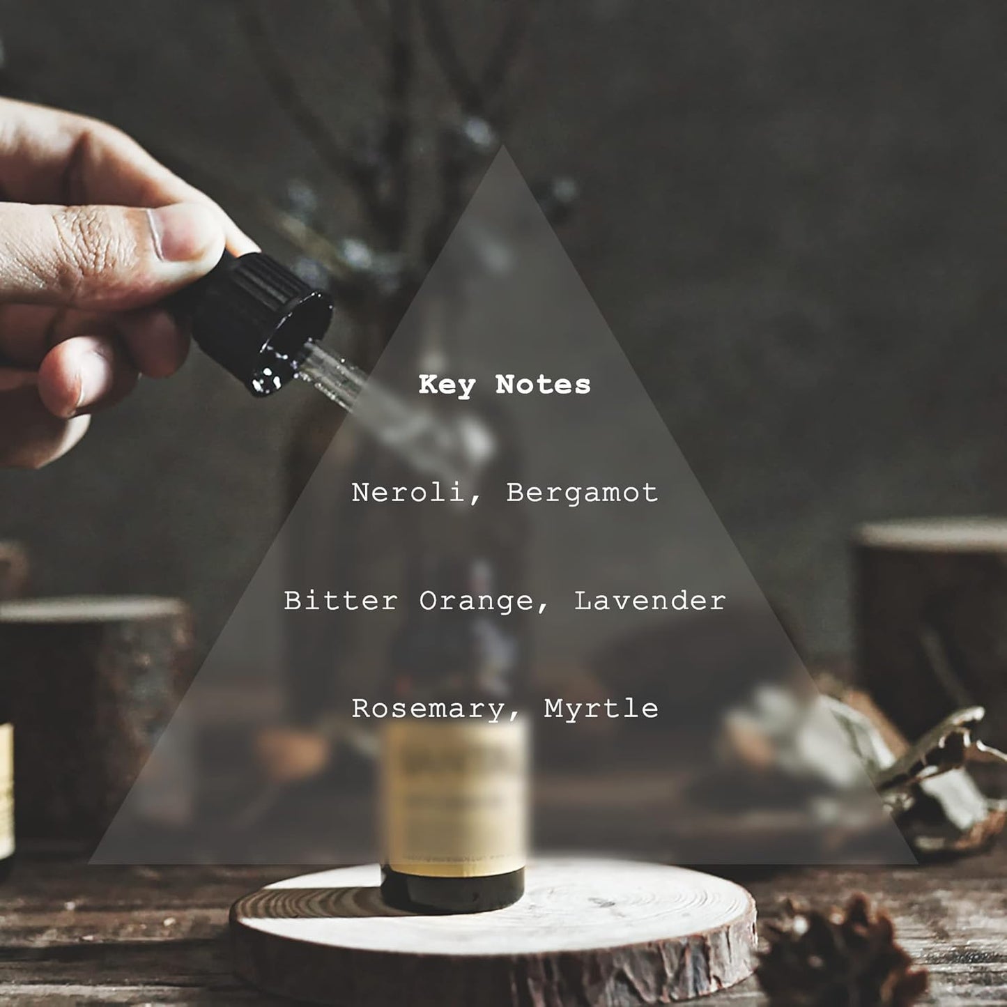 Neroli Diffuser Oil, Niche Scent, Luxury Neroli, Bergamot,Bitter Orange, Lavender, Rosemary, Myrtle Essential Oils Blend for Ultrasonic Diffuser Scent Projects(.33 oz/10 ml)