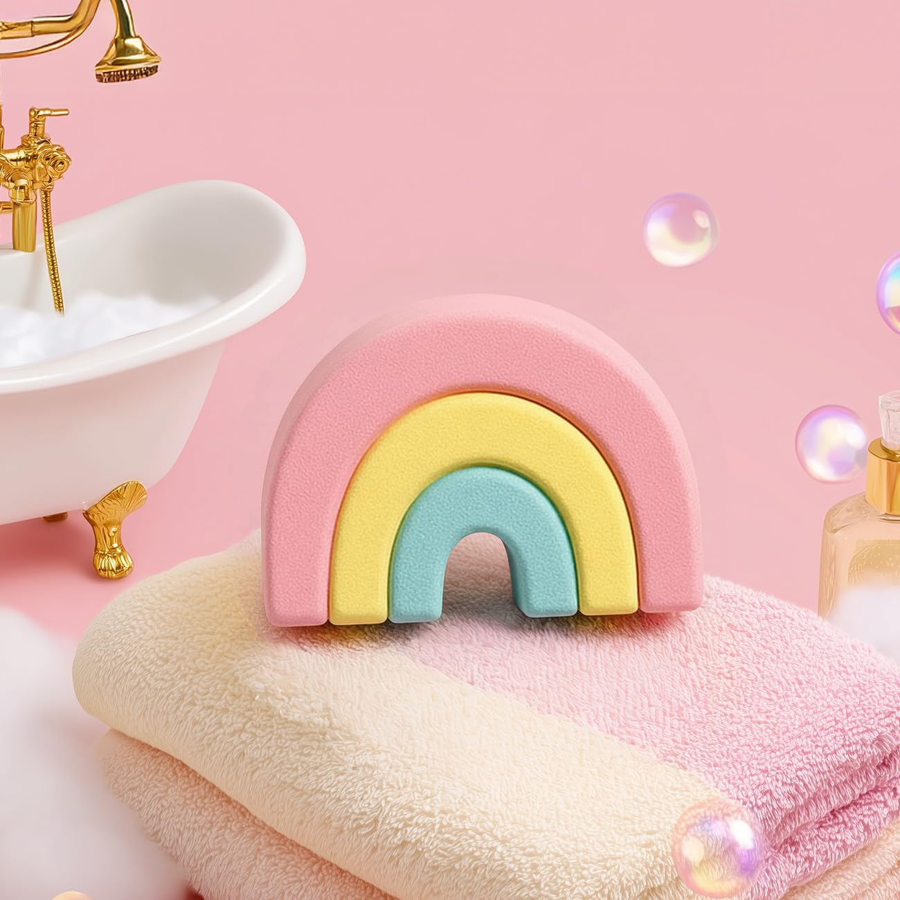 Fizz & Fab Bath Bomb 5.3 oz (Rainbow, 5.3)