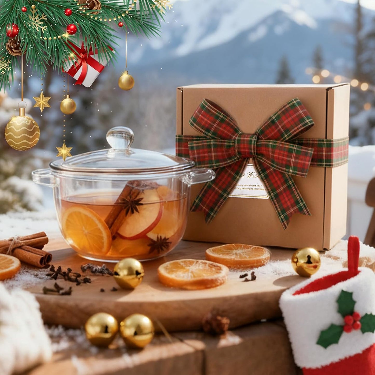 3 Packs Natural Potpourri Simmer Pot Mix – Bulk Cinnamon Sticks, Orange-Apple-Lemon Slices, Lavender Buds & Clove Holiday Stove Scent, Winter Scent Fragrance Stovetop Potpourri Fall Thanksgiving Gift