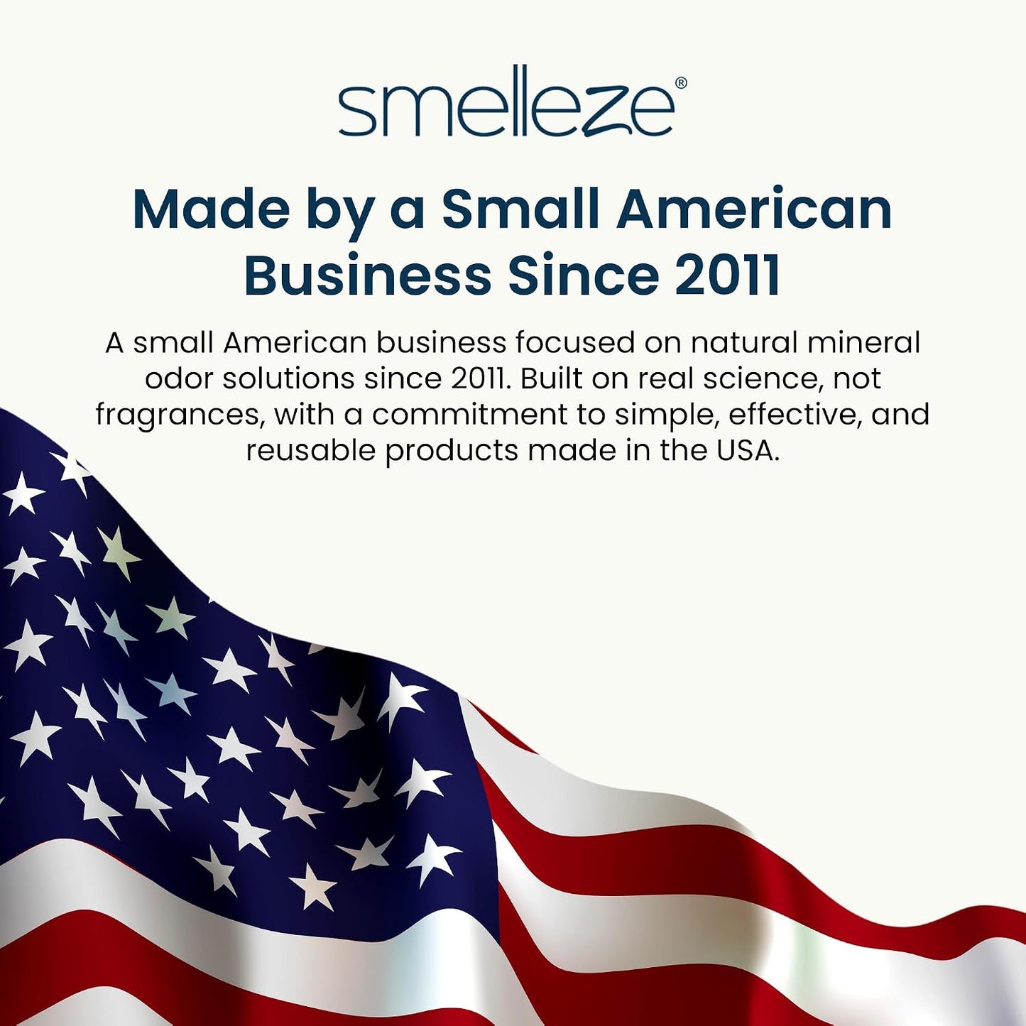 SMELLEZE Dead Animal Odor Eliminator for Home - Removes Rodent & Mouse Smell in Wall, Attic, Crawlspace - Reusable Pouch, Pet Safe, USA Made, 375 sq.ft