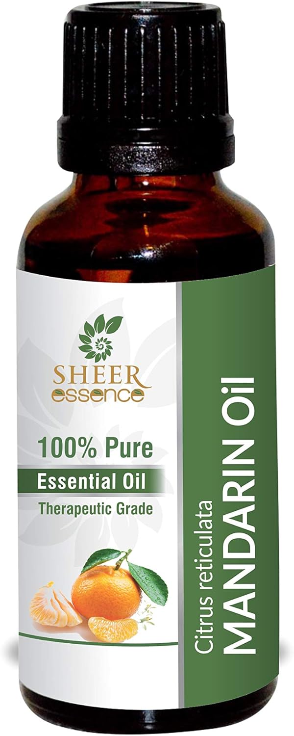 Mandarin Oil -(Citrus Reticulata)- Essential Oil 100% Pure Natural Undiluted Uncut Therapeutic Grade Oil 1.01 Fl.OZ