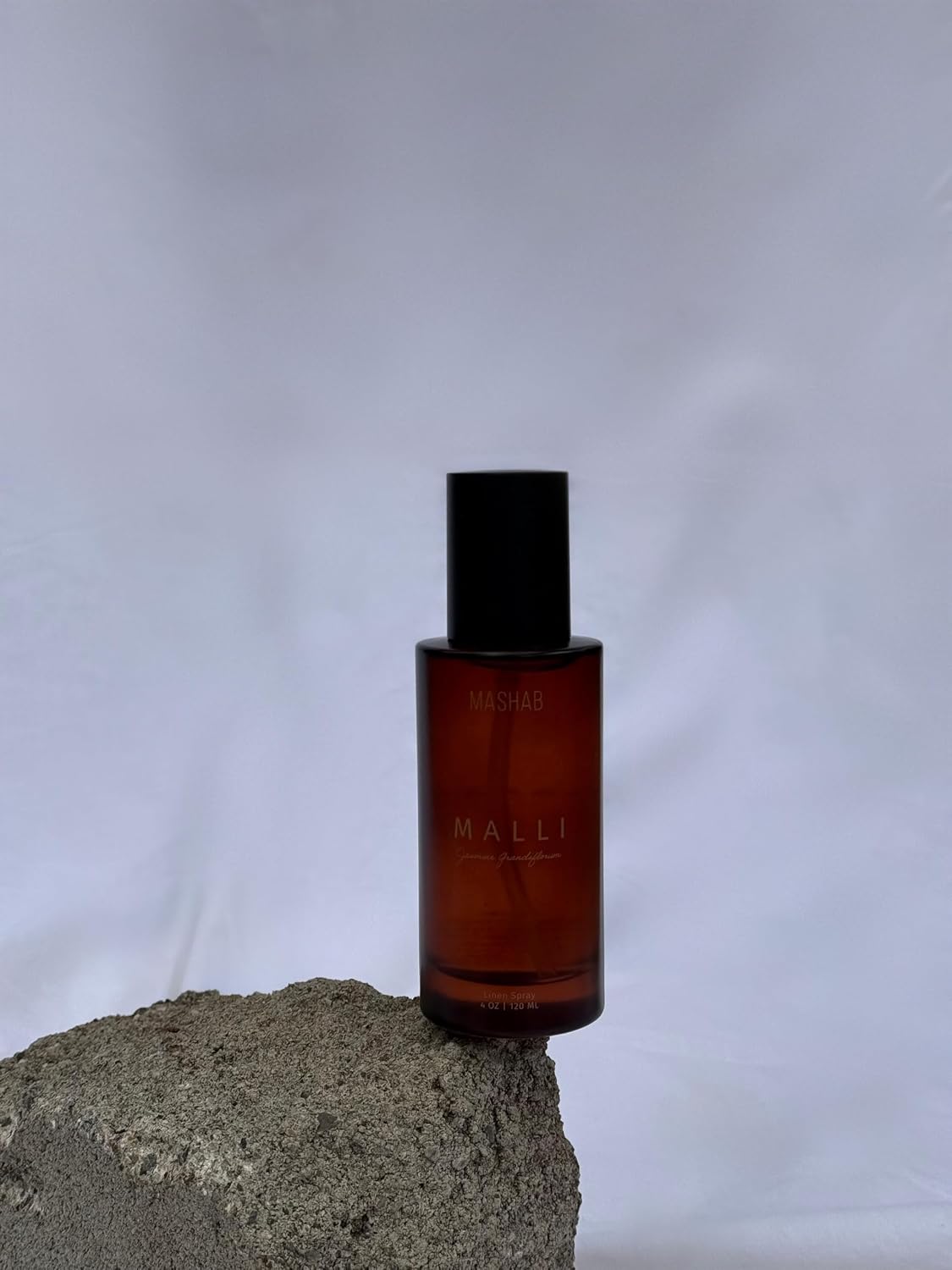 MALLI by MASHAB – All-Natural Jasmine Grandiflorum Linen & Room Spray | Alcohol-Free Luxury Aromatic Mist | Premium Glass Bottle (120 mL) gift idea for Birthday Anniversary Valentines Day Mothers Day