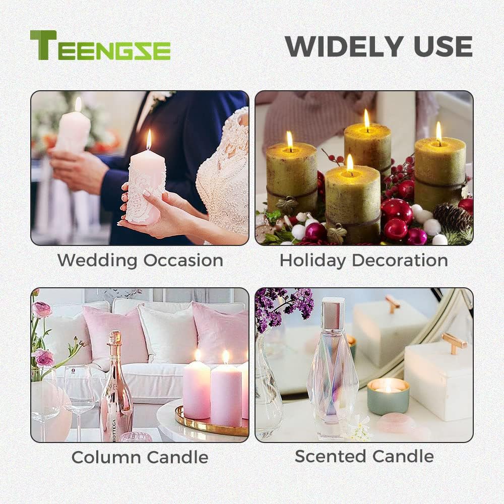 Gold Candle Snuffer and Wick Trimmer, Stainless Steel Polished Candle Accessory Set with Long Handle Candle Extinguisher for Candle Lover and Family That Likes to Use Candles