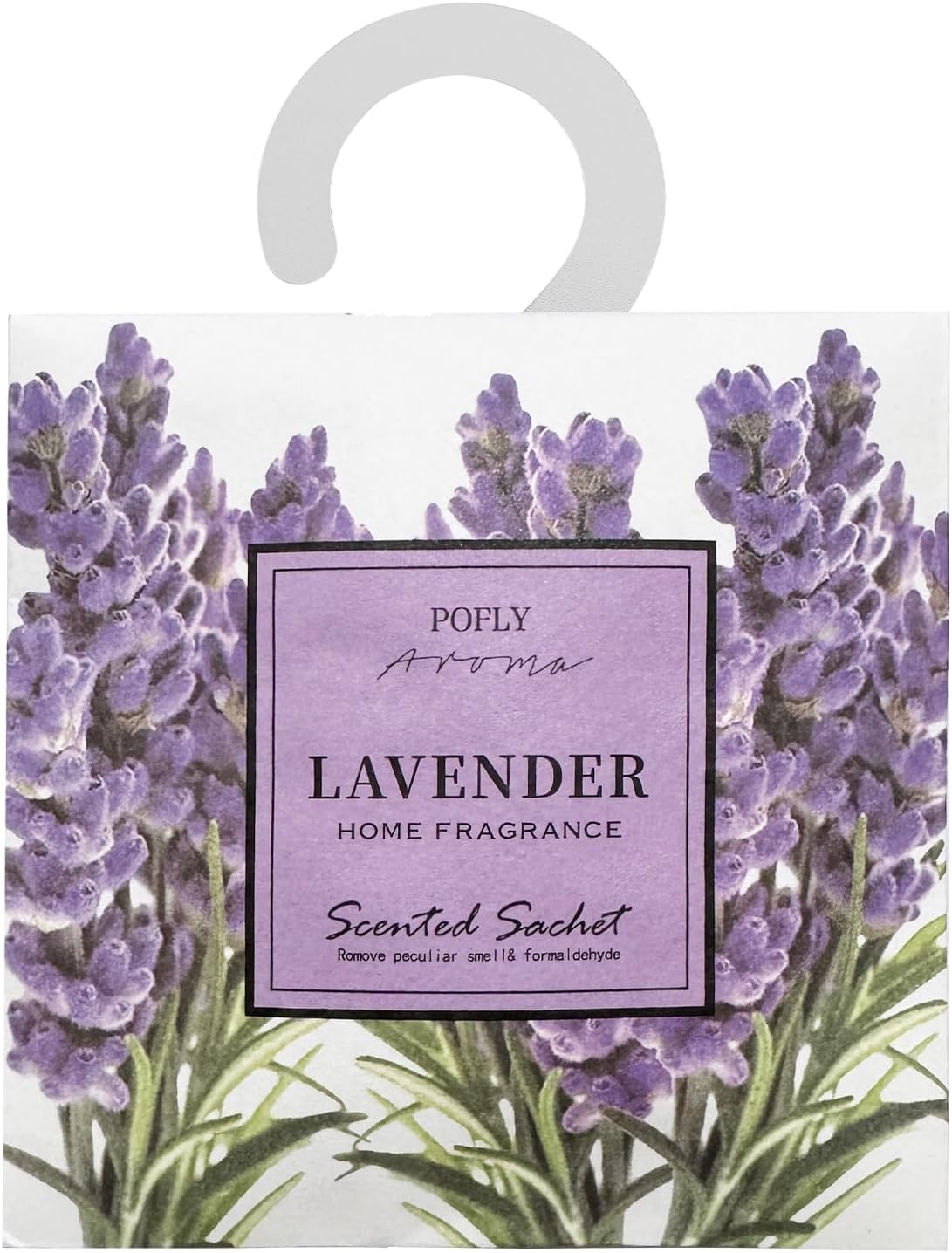 12 Pack Lavender Scented Sachets, Long-Lasting Fresh Scent, Air Freshener for Closet & Drawers, Hanging Deodorizer for Home