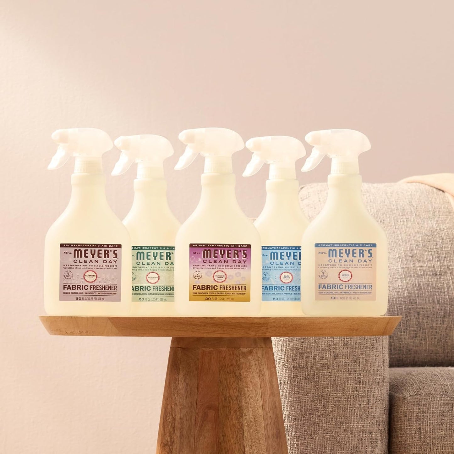 MRS. MEYER'S CLEAN DAY Fabric Freshener, Lavender scent, 20 Ounce Bottle