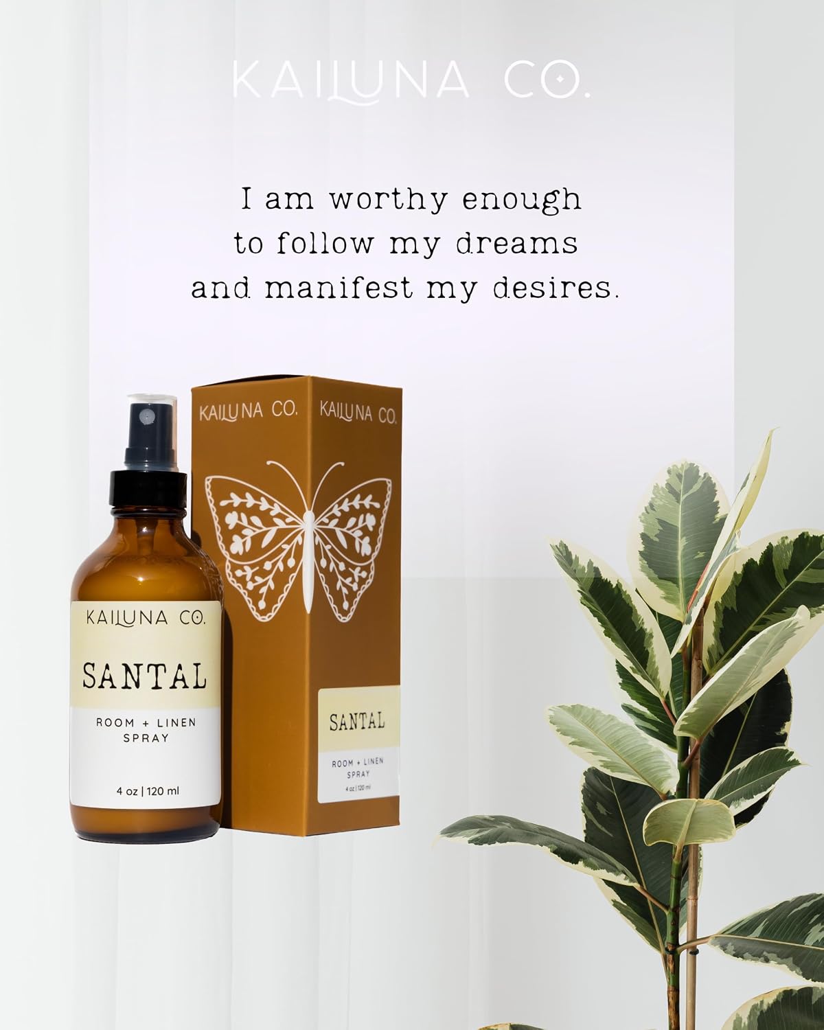 Kailuna Co. Santal Artisan Natural Room and Linen Spray with Pure Essential and Fragrance Oils, Made in California (4 oz), 33
