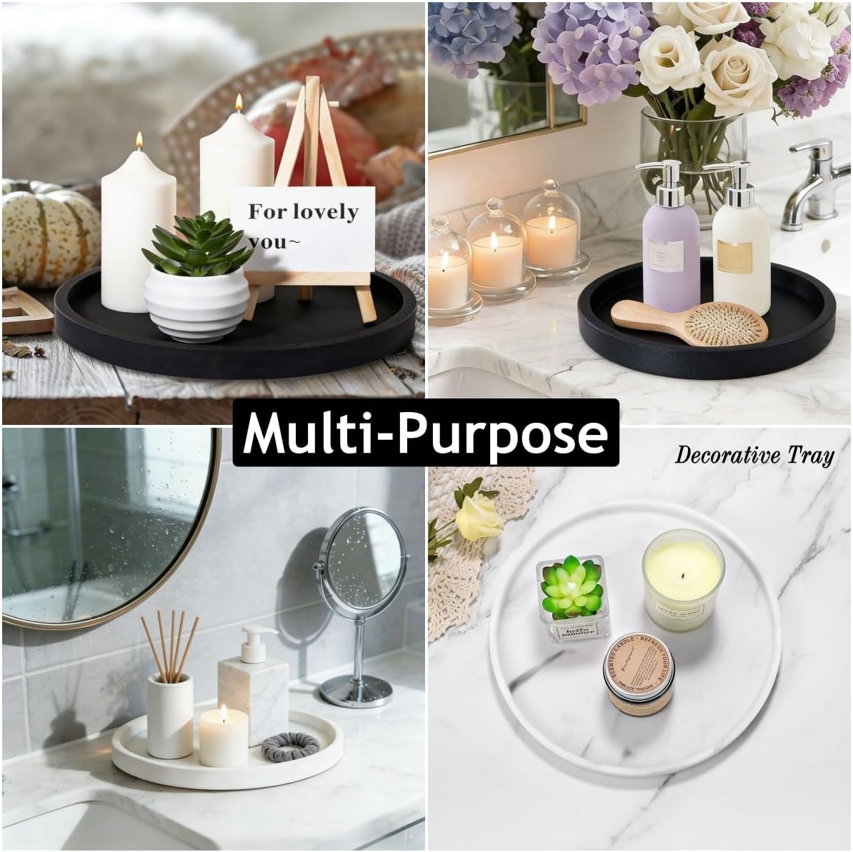 Heat Resistant Silicone Mat for Candle Warmer Lamp, Protector Base Pad for Candle Warmer, Lamp Candle Warmer Under Mat (Marble White, 6.5 INCH)