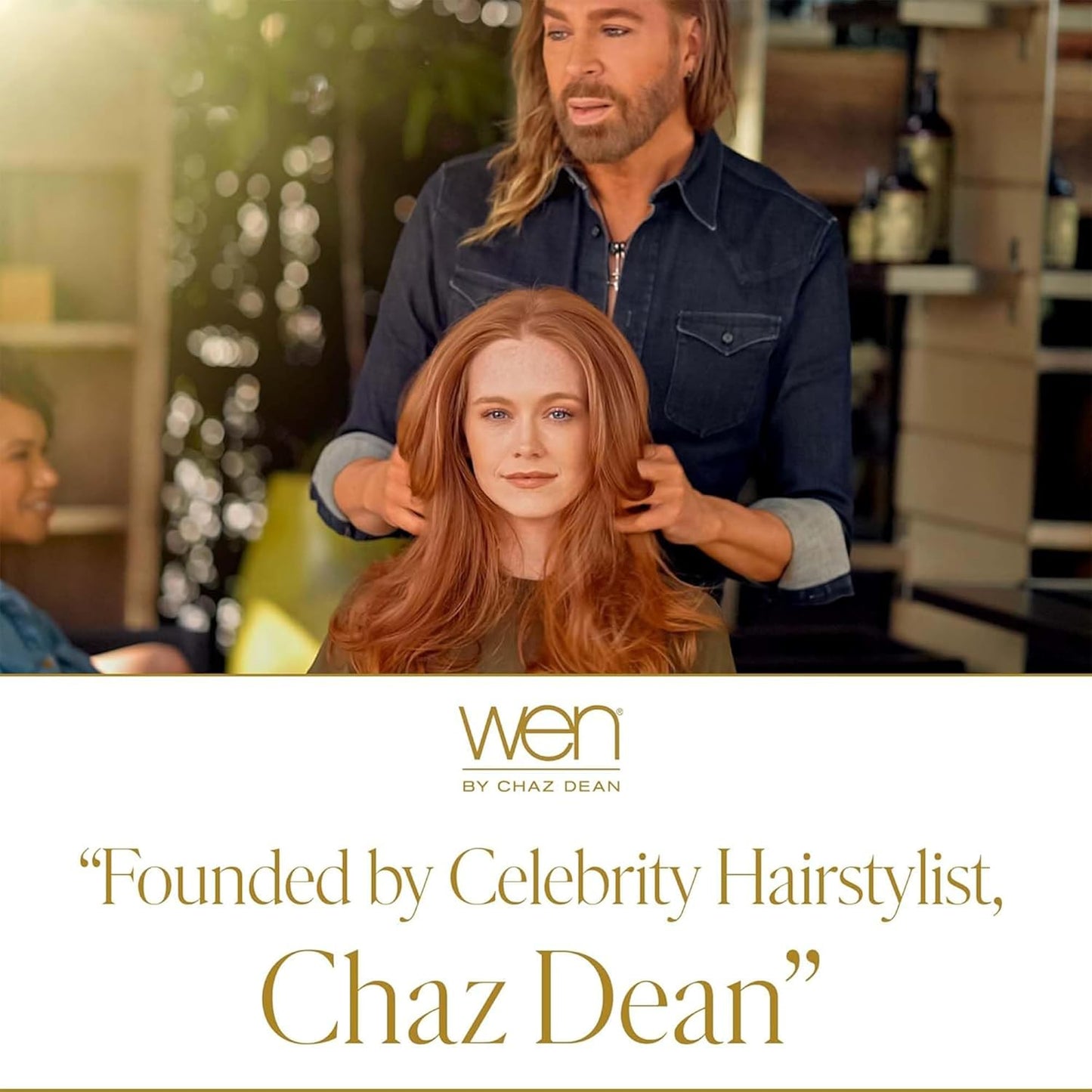 WEN by Chaz Dean Wen Sweet Almond Mint Straightening Smoothing Gloss, 1 fl.oz