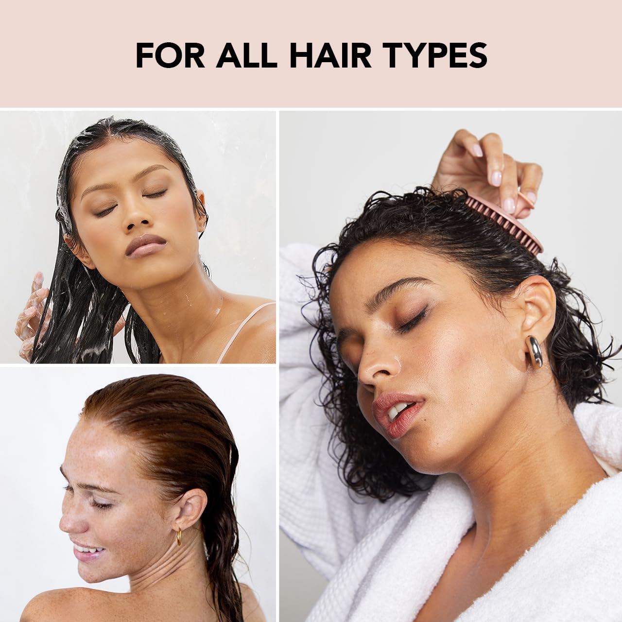 Kitsch Dry Brushing Body Brush & Hair Scalp Massager