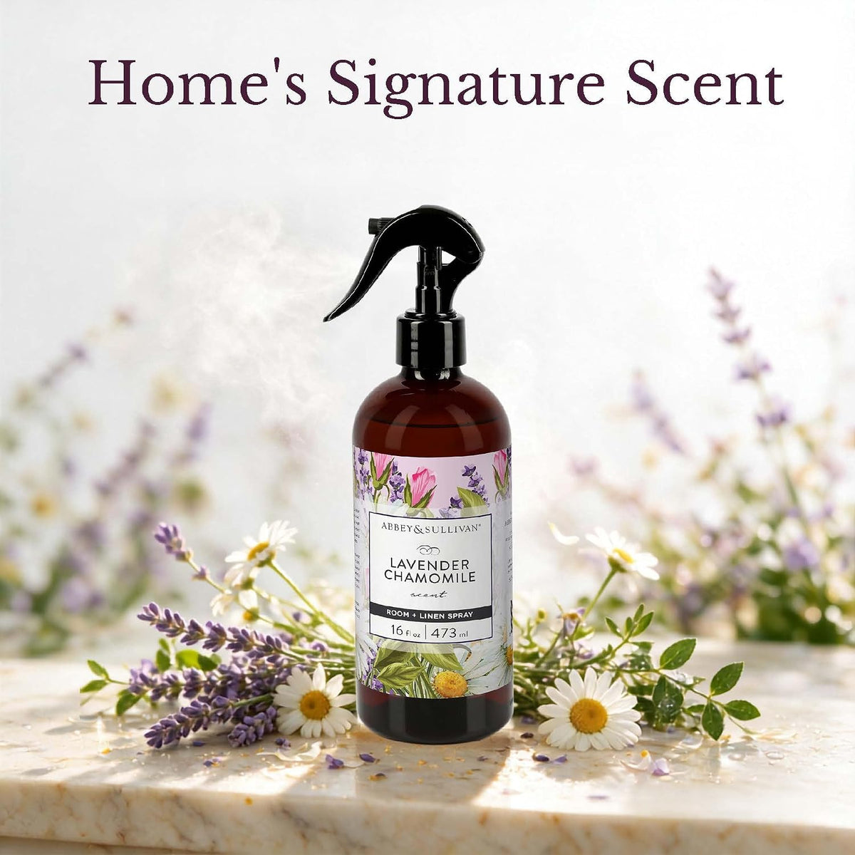 Abbey & Sullivan Linen Spray, Lavender Chamomile, 16 oz