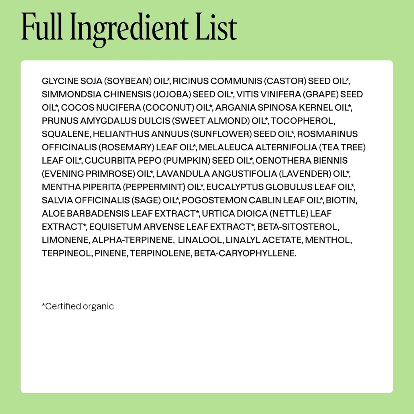 Cliganic Rosemary Hair & Scalp Oil with Biotin & Jojoba With Herbal Organic Ingredients - Serum To Smooth & Soften Frizzy, Damaged Hair, Split Ends & Dry Scalp Promote Fuller-Looking Hair 2 Fl Oz
