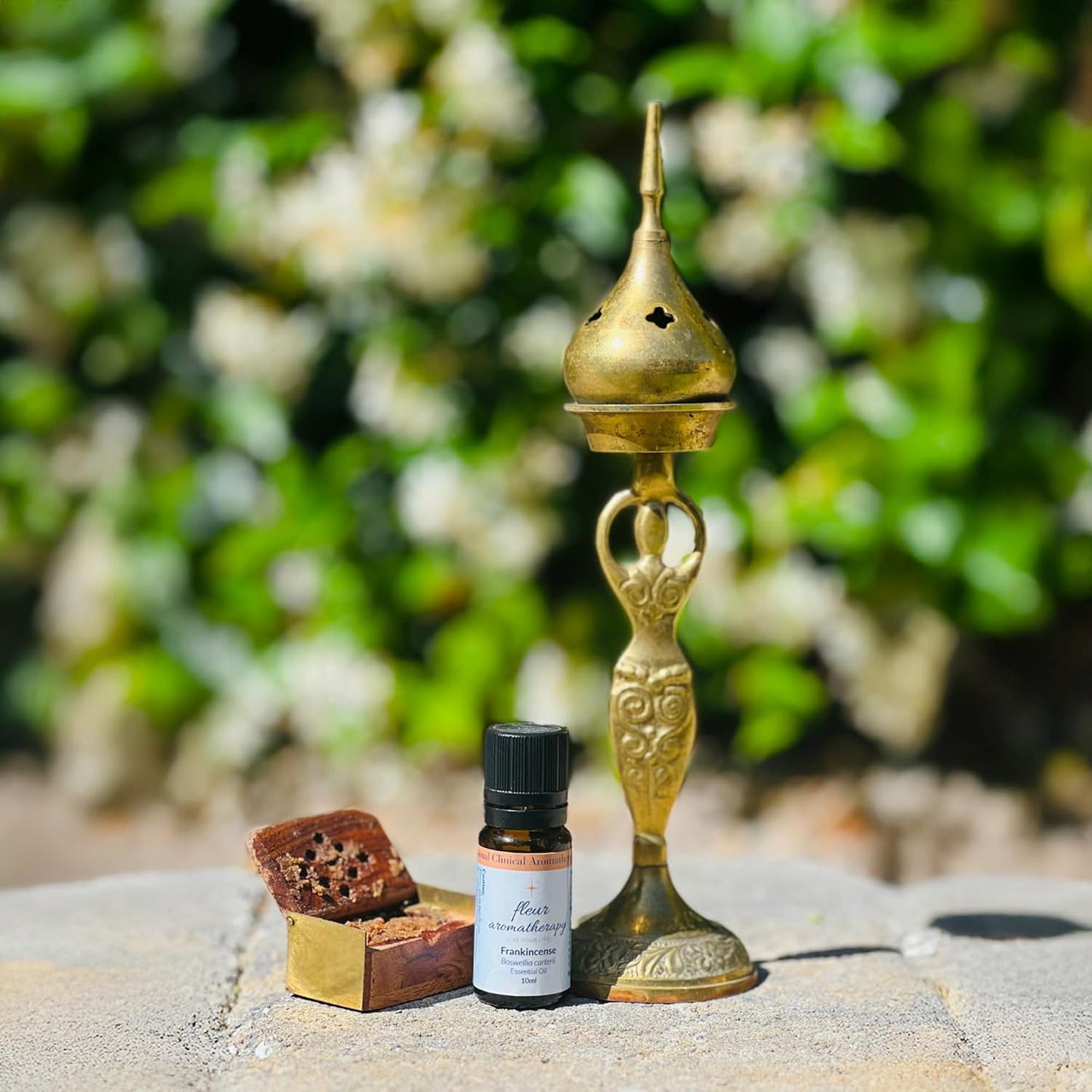 Frankincense Essential Oil 10ml – 100% Pure Boswellia carterii – Steam Distilled – GC/MS Tested – Warm, Resinous & Grounding Aroma – Professional Clinical Aromatherapy Quality – Fleur Aromatherapy