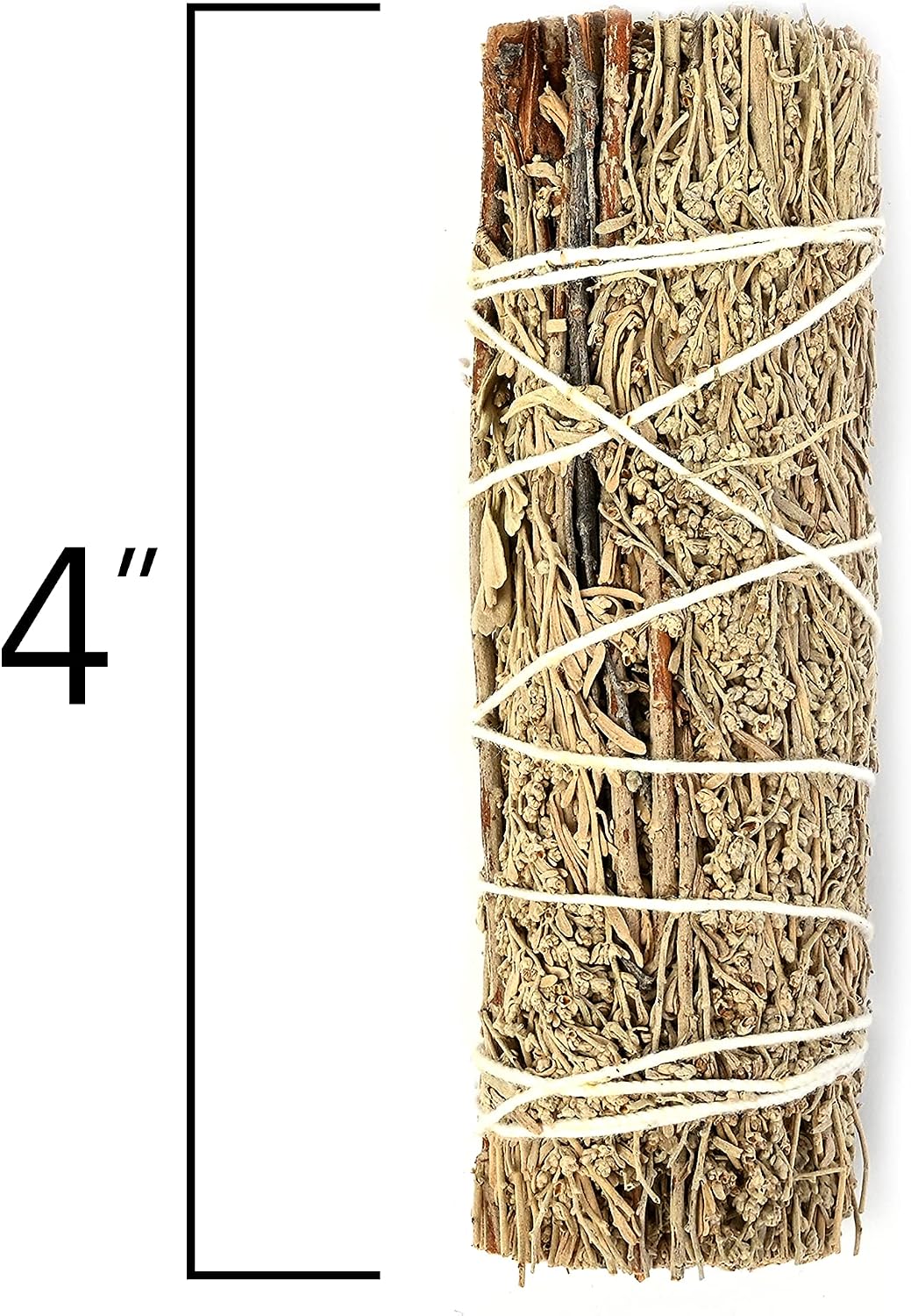 Incense Garden Blue Sage and Lavender Smudge Stick - 4 Inch - for Smudging, Healing, Purifying, Meditating & Incense