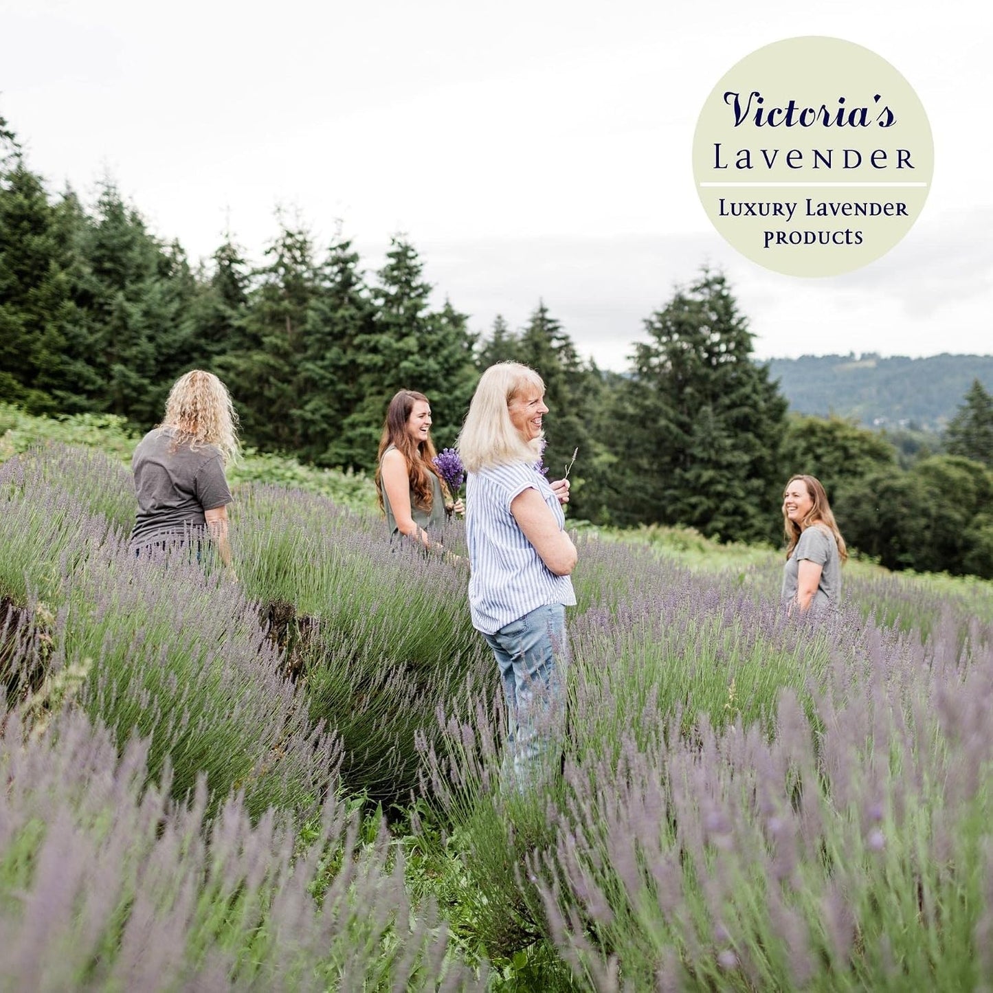 Victoria's Lavender Room Fragrance Spray - Air Freshener & Odor Eliminator - Vanilla Lavender Spray - Luxury Essential Oil Scent for Home & Bathroom - Aromatherapy Relaxation - 1 Pack, 4 fl oz