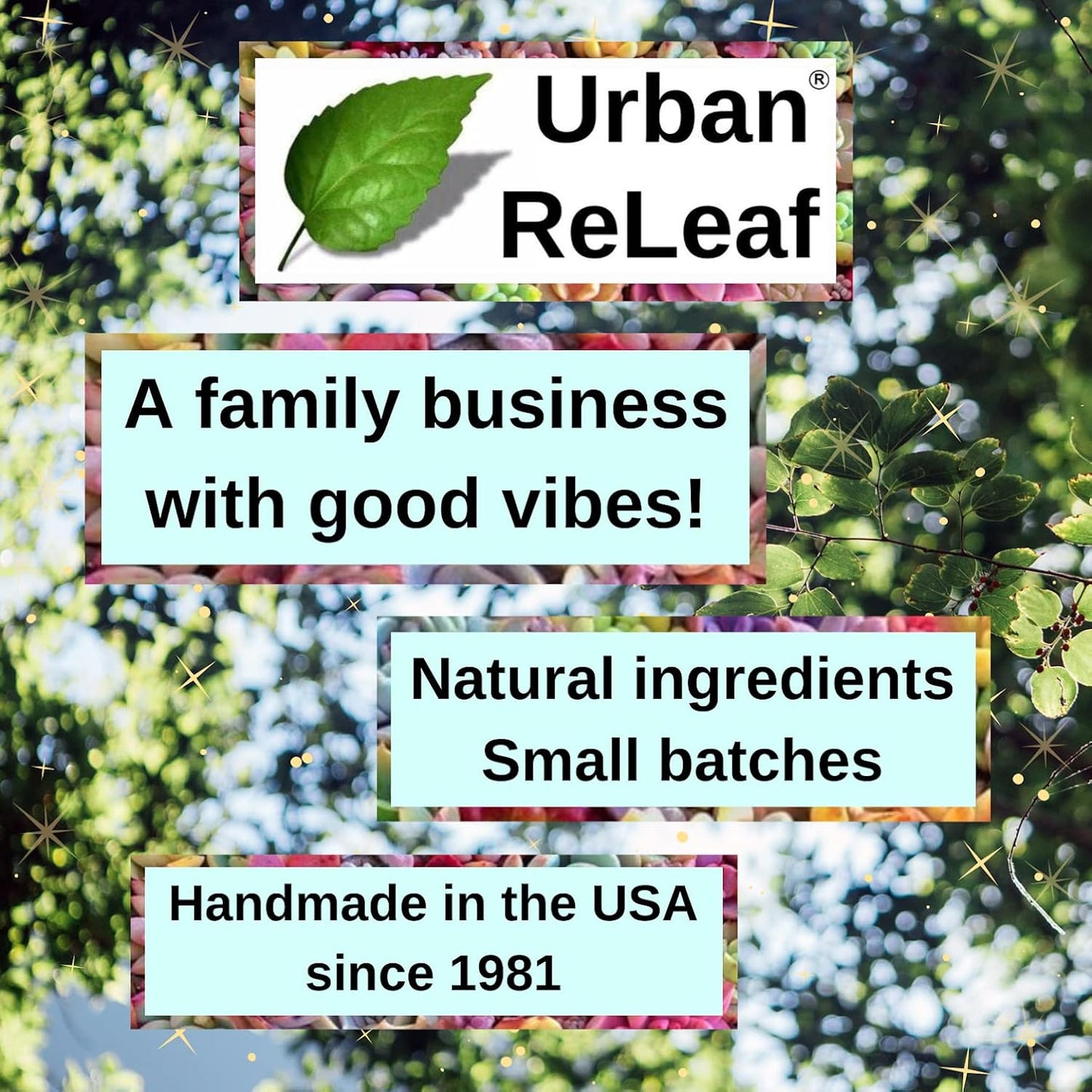 Urban ReLeaf Wound Care ! Soothing Sea Salt & Botanical SOAK ! Clean and Calm Wounds. Gentle, Effective, Non-iodized, 100% Natural. Vitamin Rich