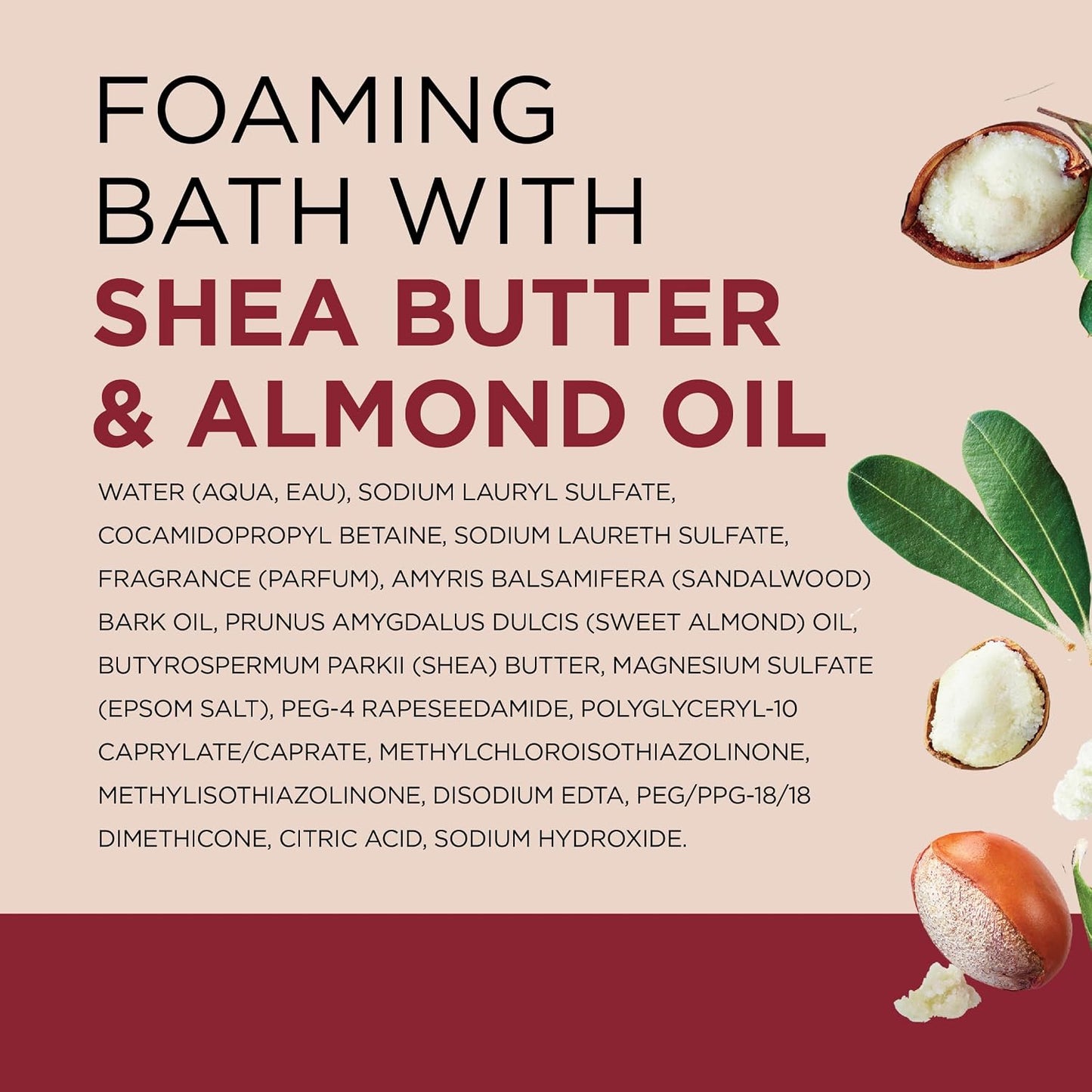 Dr Teal's Foaming Bath with Pure Epsom Salt, Shea Butter & Almond Oil, 62.5 fl oz