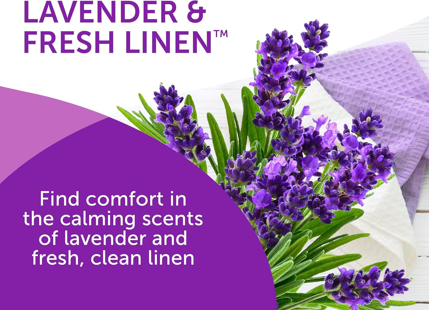 Bright Air 14 oz. Super Odor Eliminator, For Medium-Size Spaces, Lavender & Fresh Linen Scent, Case of 6, Odor Eliminator & Air Freshener, Natural Essential Oils, Lasts Up to 90 Days Each
