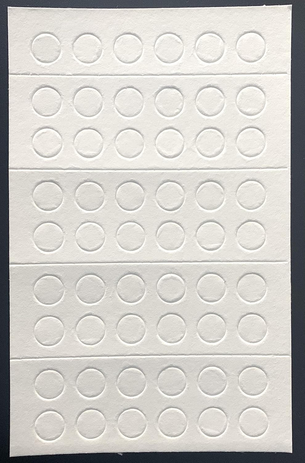 54 Round Refill Pads for Aromatherapy Essential Oil Diffusers and Lockets - 16mm Diameter and 2mm Thick - The Size of a US dime, Biodegradable Cellulose Paper, Made in The USA