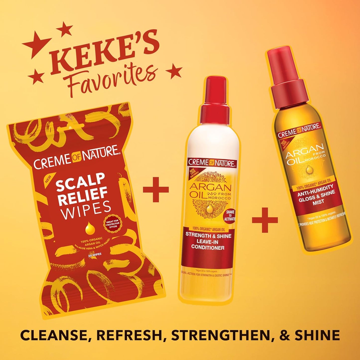 Creme of Nature® Argan Oil from Morocco Scalp Relief Wipes