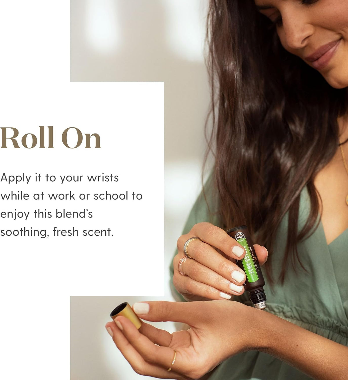 Young Living Stress Away™ Essential Oil Roll-On | 10 ml | Calming Aromatherapy Blend