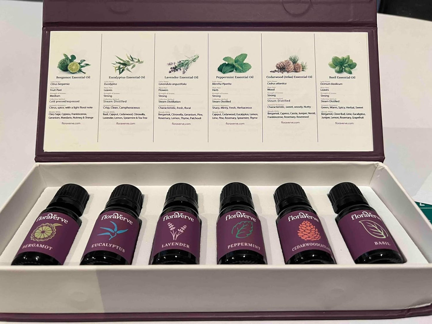 floraVerve Essential Oils Customized Set, Build Your Own Collection, All Natural & 100% Pure Aromatherapy Essential Oils, NO More Pre-Set Collection - Pick Only Those You Like! (6x10mL)