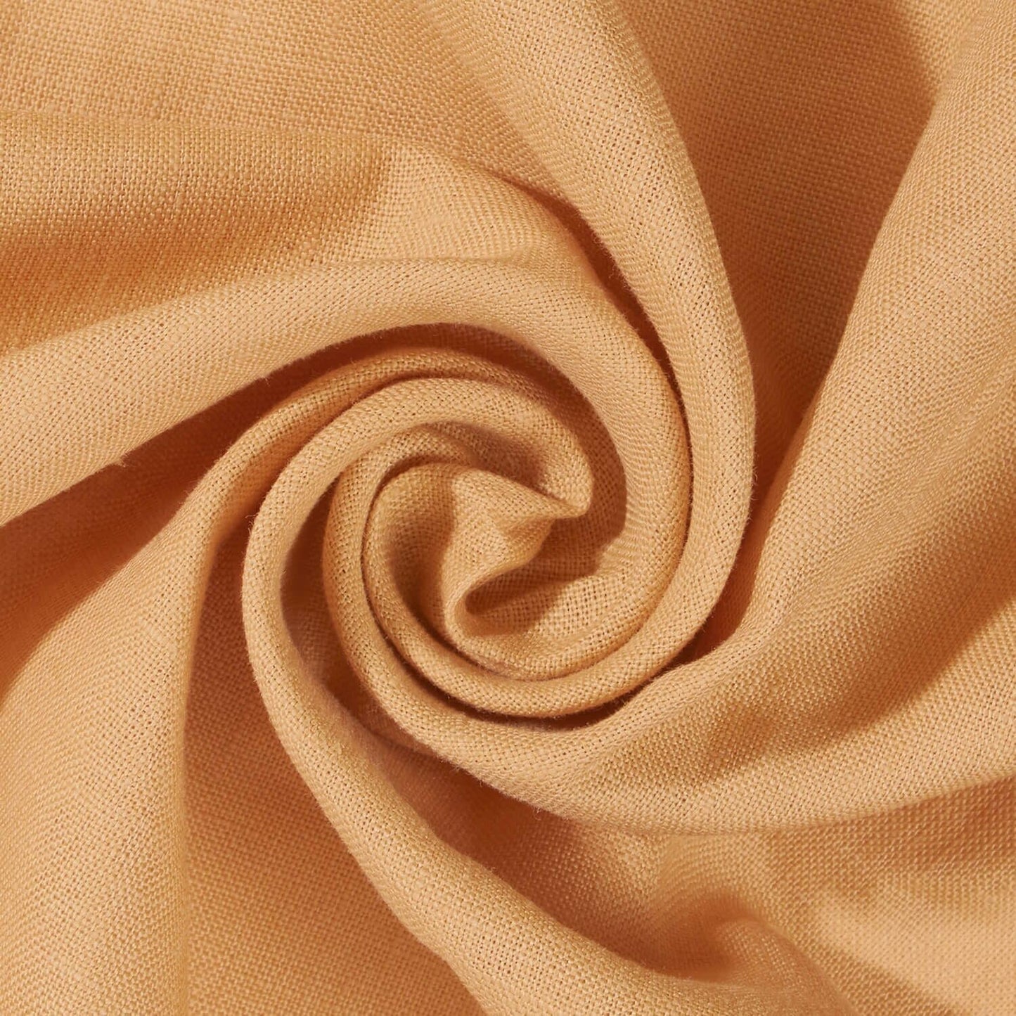 Linen Fabric 60" Wide Natural 100% Linen by The Yard (1 Yard, Mist Gold)