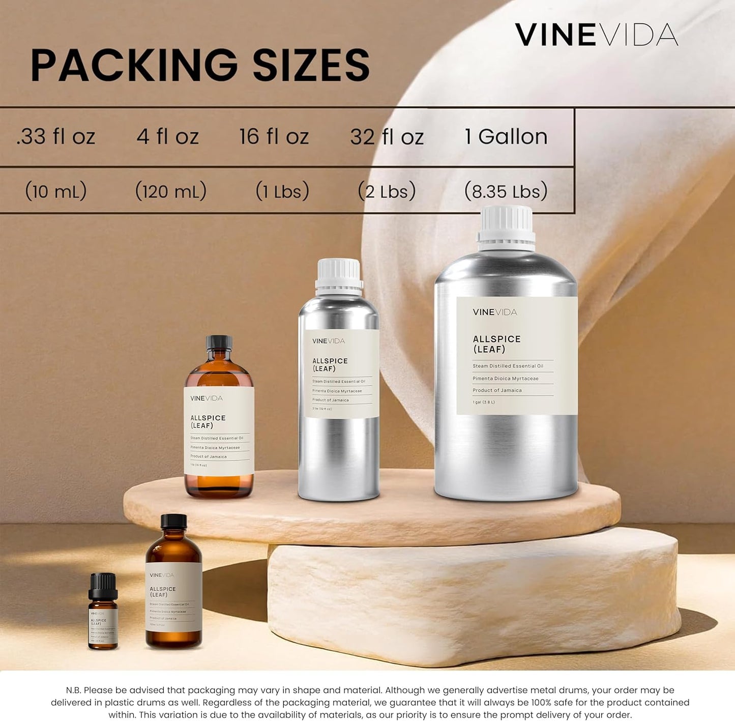VINEVIDA Organic Lemongrass Essential Oil 10 mL - Undiluted, Pure, Vegan, Reusable Glass Bottle with Dropper