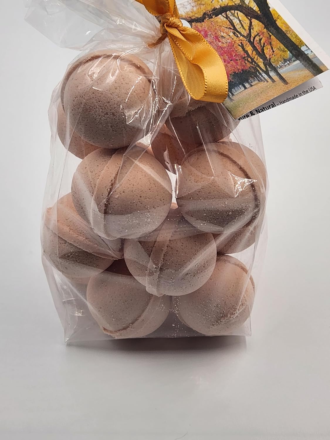 Spa Pure Pumpkin Spice Bath Bombs - USA Made with Shea Butter, Ultra-Moisturizing, Great for Dry Skin (14 Count) Pack of 1