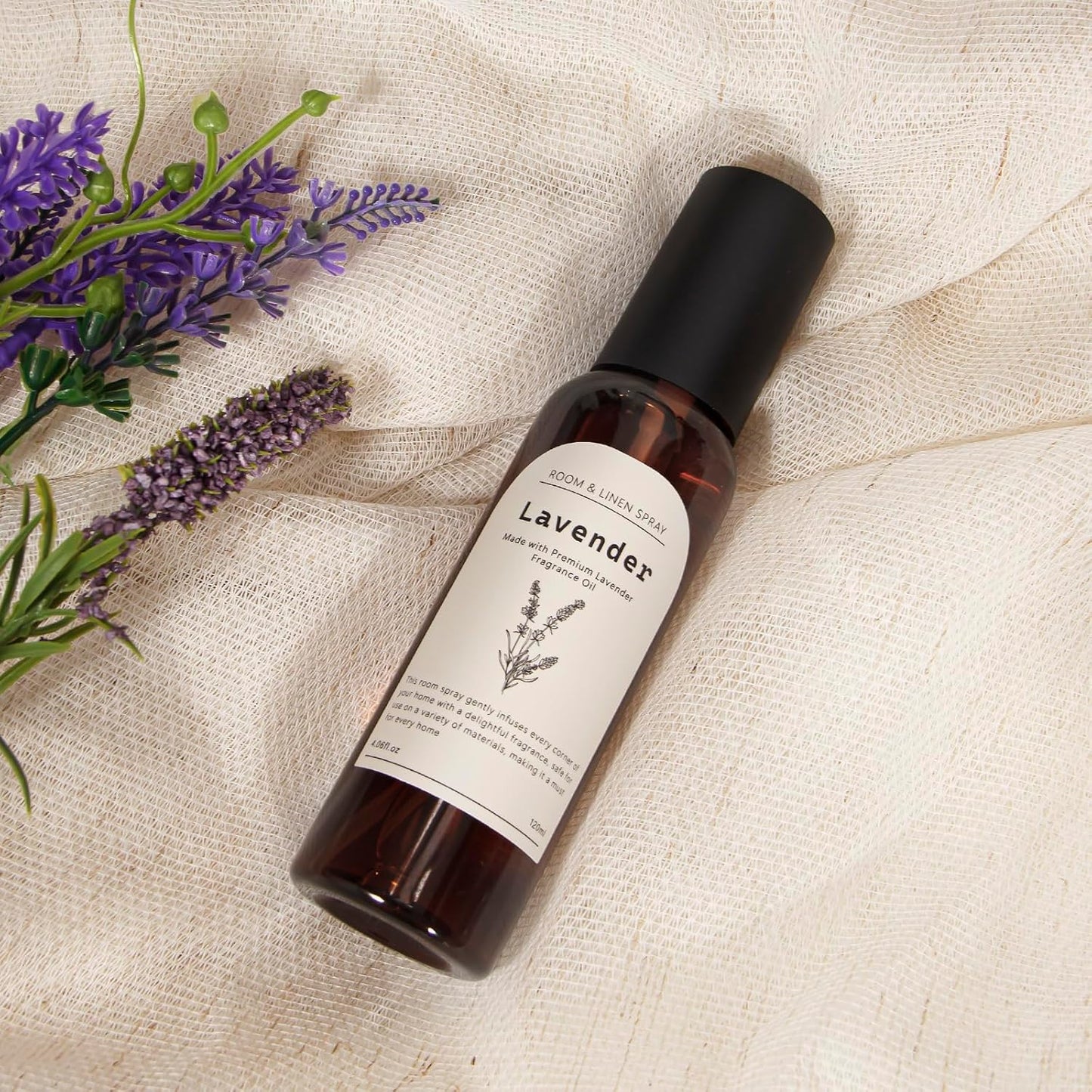 Lavender Room Spray, 2 Pack 4.06oz Air Freshener Spray, Long Lasting Room Air Fresheners for Home, Odor Eliminator for Bathroom Office Bedding