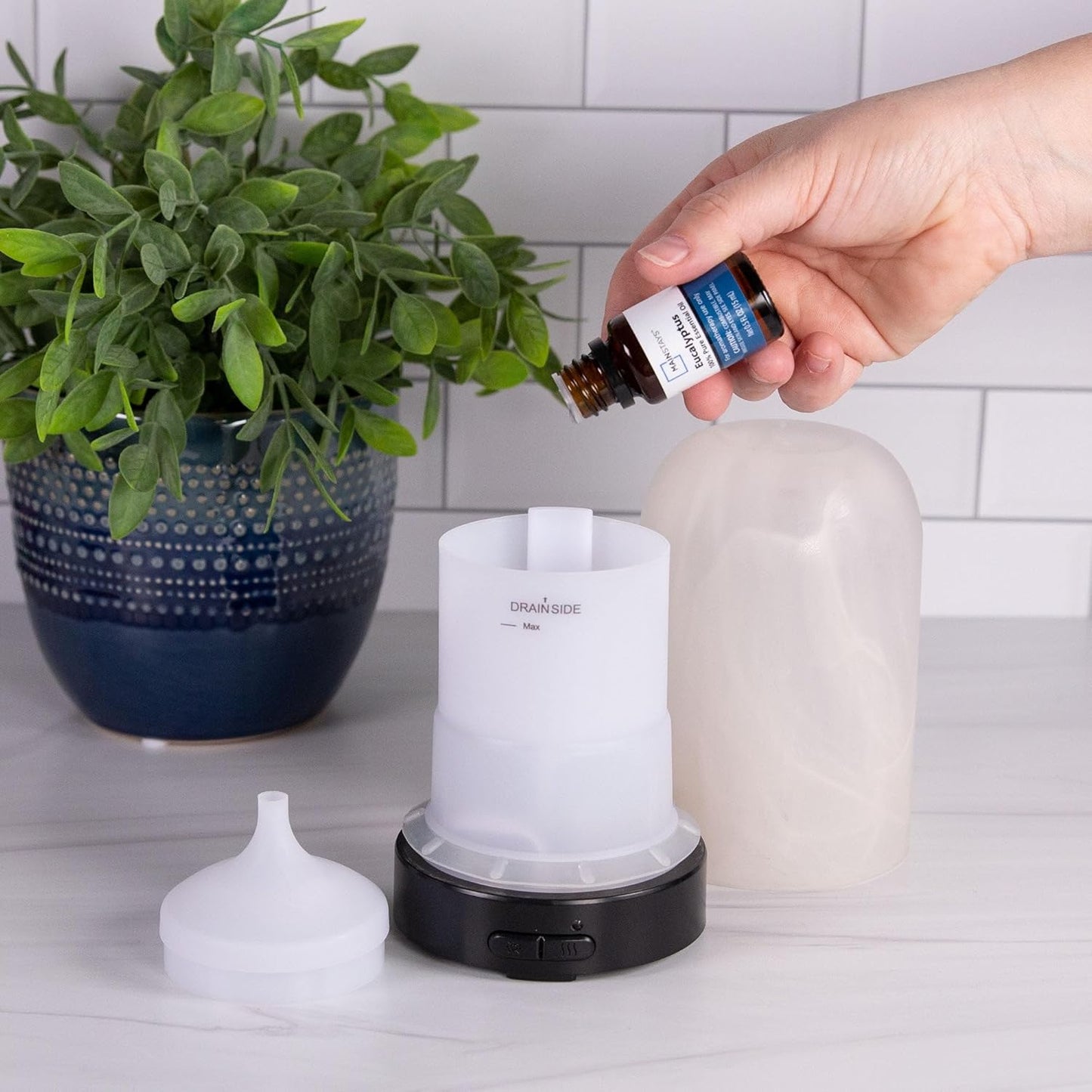 100% Pure Essential Oil, Eucalyptus, 15 ml, Therapeutic Grade, for Use with Oil Diffusers. by; Mainstays (2 Pack)