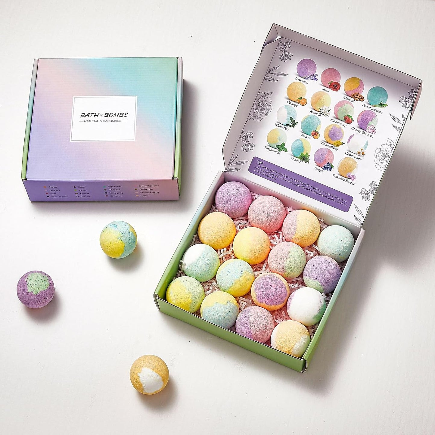 Organic Bath Bombs Women,Nature Bath Bombs for Women,Relaxing Bath Bomb Luxury