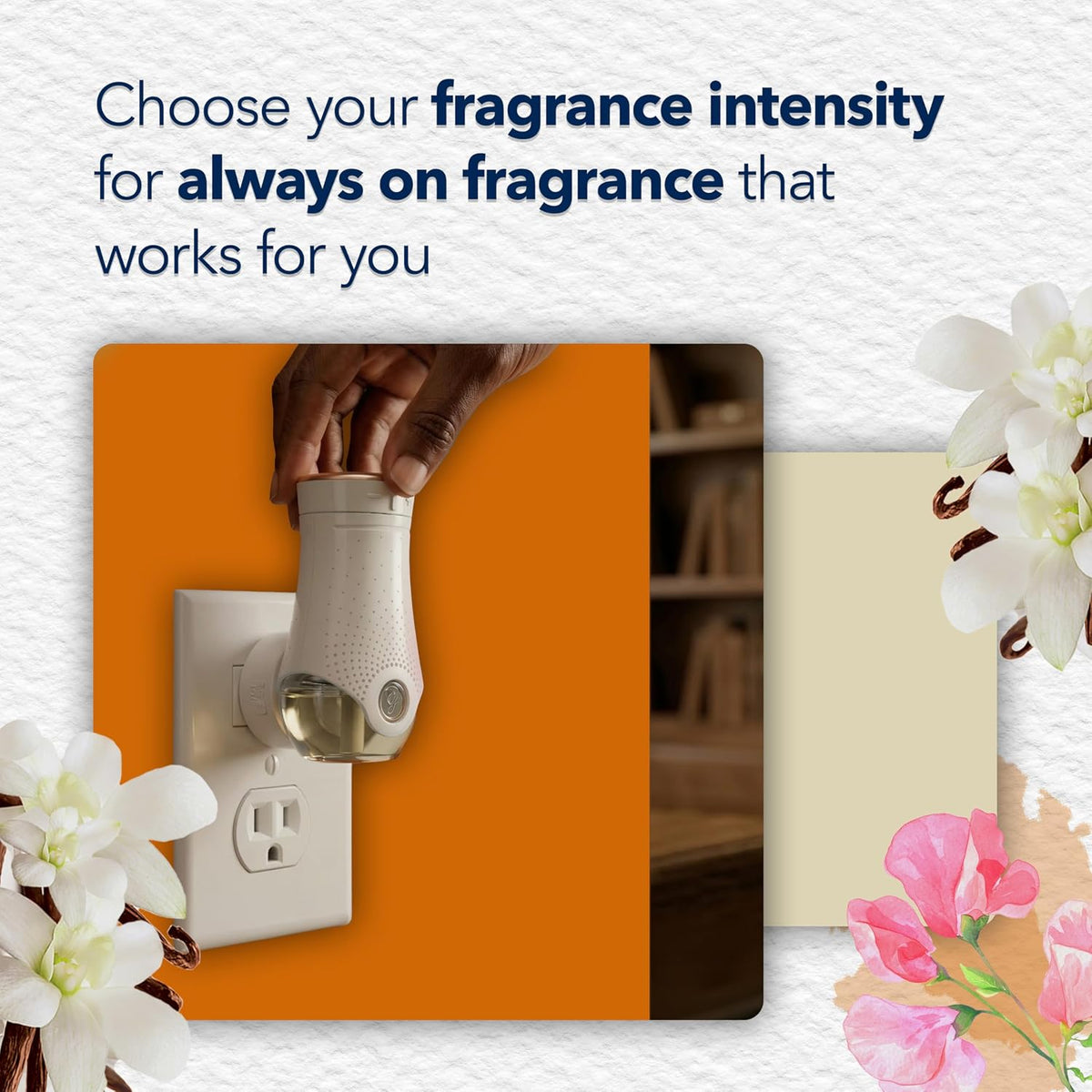 Glade PlugIns Refills Air Freshener, Scented Oil for Home and Bathroom, Sheer Vanilla Embrace, 1.34 Oz, 2 Count