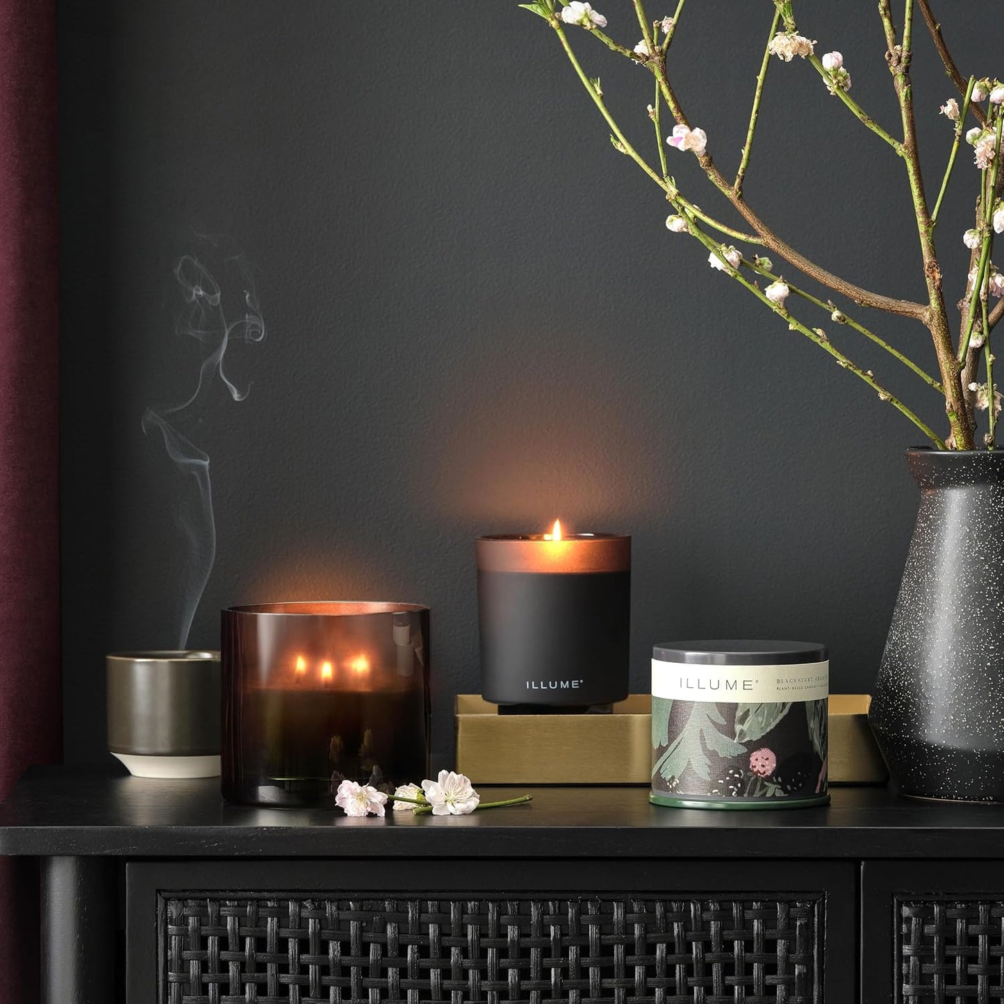 Illume Beautifully Done Essentials BlackBerry Absinthe Aromatic, Diffuser Refill