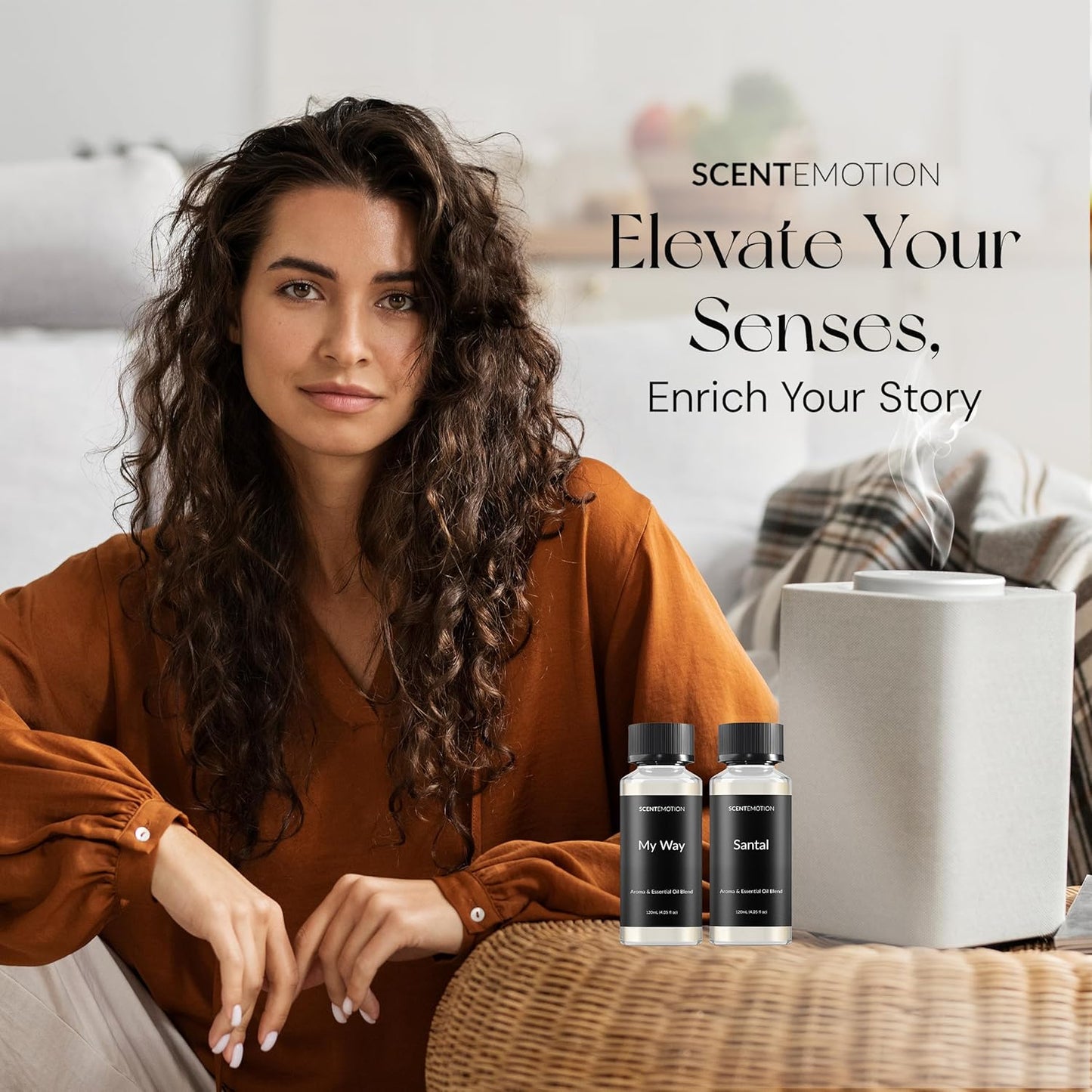 My Way Diffuser Oil Inspired by The 1 Miami Beach Scent, Scent Diffuser Oil with Notes of Cardamom, Leather, Lemon & Iris, Aromatherapy Fragrance, Essential Oil Blend | 120ml, 4.05 fl oz