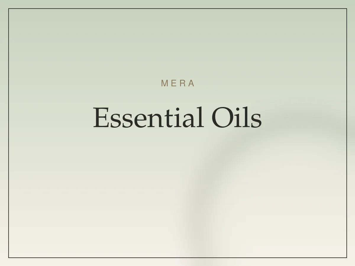 Add to any diffuser for room-by-room fragrance — MERA Essential Oils collection