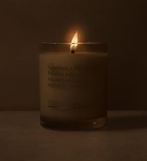 Enlighten Egyptian Moonstone Candle | Luxurious Jasmine & Sandalwood Scent | Double Scent Load for Enhanced Aroma | Eco-Friendly, Hand-Poured Soy Wax | 12oz Glass Tumbler | Made in USA
