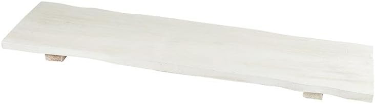Bella Sleep + Spa Bathtub Tray Paulownia Wood Bath Board, 32-Inches, White