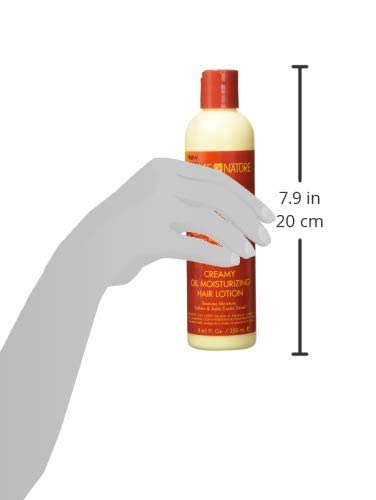 Creme of Nature Argan Oil from Morocco Creamy Oil Moisturizing Hair Lotion, Restores Moisture, Softness, Controls Frizz & Breakage, 8.45 fl oz