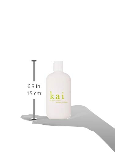 kai Bathing Bubbles, 12 Fl Oz., Bubble Bath Rich in argan Oil, Scented with Our Signature Gardenia Wrapped in White Exotics, Vegan, Cruelty Free, Made in the USA,
