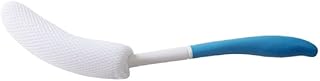Body Back Bath Brush, Curve Long Handle Mesh Bag Sponge, Replaceable Scrubbing Brush, Exfoliating Skin Shower Brush, Length 15.35 Inch/39cm