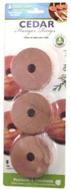 Cedar Fresh 14306 Cedar Hanger Rings