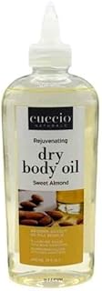 Cuccio Naturale Hydrating Dry Body Oil – Sweet Almond 8 oz, Quick-Absorbing Moisturizer for Dry Skin, Lightweight Non-Greasy After-Shower Body Oil with Sunflower Oil, Paraben-Free & Cruelty-Free