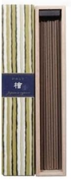 nippon kodo Kayuragi Incense Set of 3 Scents (Sandalwood, Aloeswood and Japanese Cypress) 40 Sticks in Each Scent