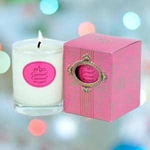 Ergo Soy Candle Paris Collection, Artisan Hand Poured Natural Vegan Soy Wax - Luxuriously Scented Currant Currant - 7 ounce