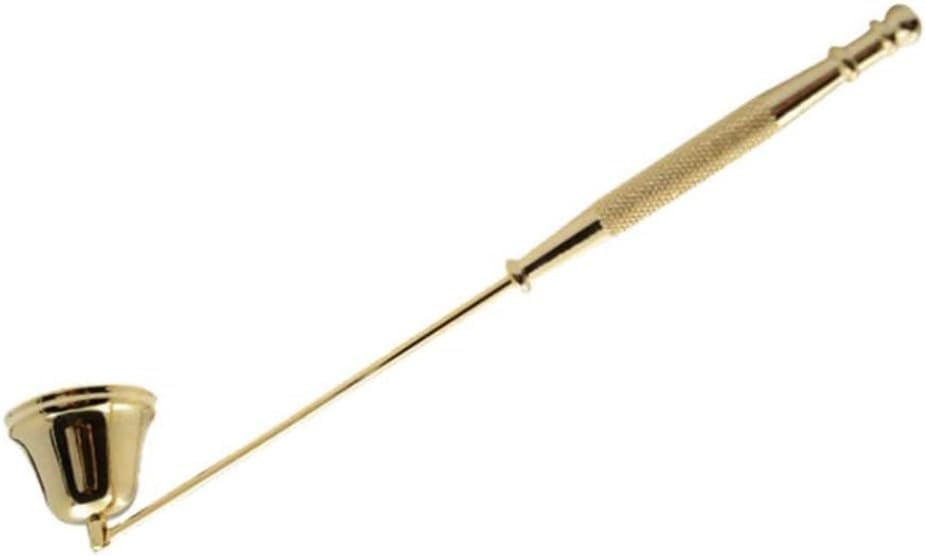 Gold Metal Candle Snuffer Wick Snuffer with Long Handle Candlesnuffers Candle Sleeves Accessories