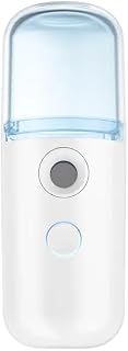Nano Facial Mister, Mini Facial Steamer, Handy Moisturizing Mist Sprayer, Atomization Skin Care Steamer, USB Rechargeable, You May Receive Defective Products Please Feel Free to Contact Us