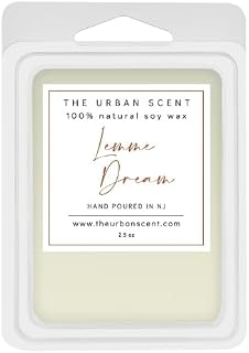 Lemme Dream Wax Melts – Lemongrass & Lime Scented Soy Wax Melts, Fresh Herbal Relaxing Home Fragrance, 6 Cube Clamshell, 2.5 oz