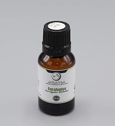 Pure Certified Organic Eucalyptus Globulus Essential Oil (15 ml)
